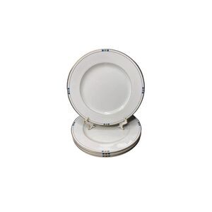 Mikasa Fine China “Estre Radison” Dinner Plates – Set of 5 – Made in Japan